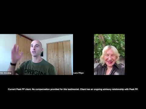Peak Financial Planning client story video 11